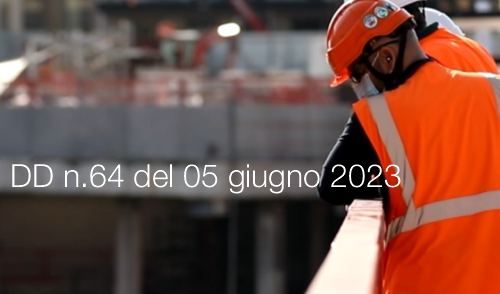 Decreto Direttoriale n.64 del 05 giugno 2023