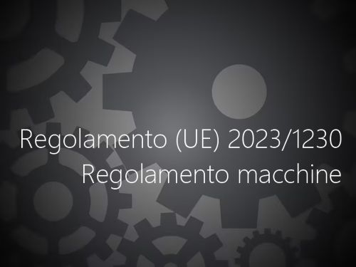Regolamento (UE) 2023/1230