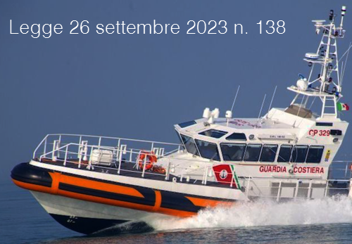 Legge 26 settembre 2023 n. 138 