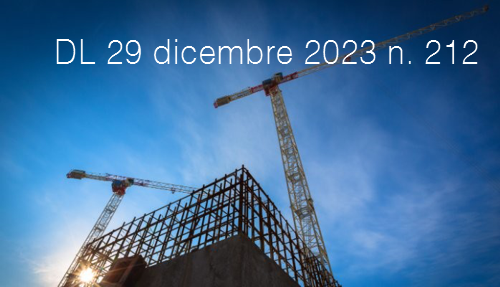 Decreto-Legge 29 dicembre 2023 n. 212