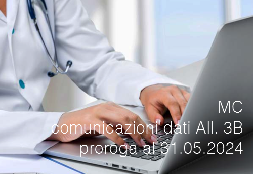 MC comunicazioni dati All. 3B anno 2023 proroga al 31.05.2024