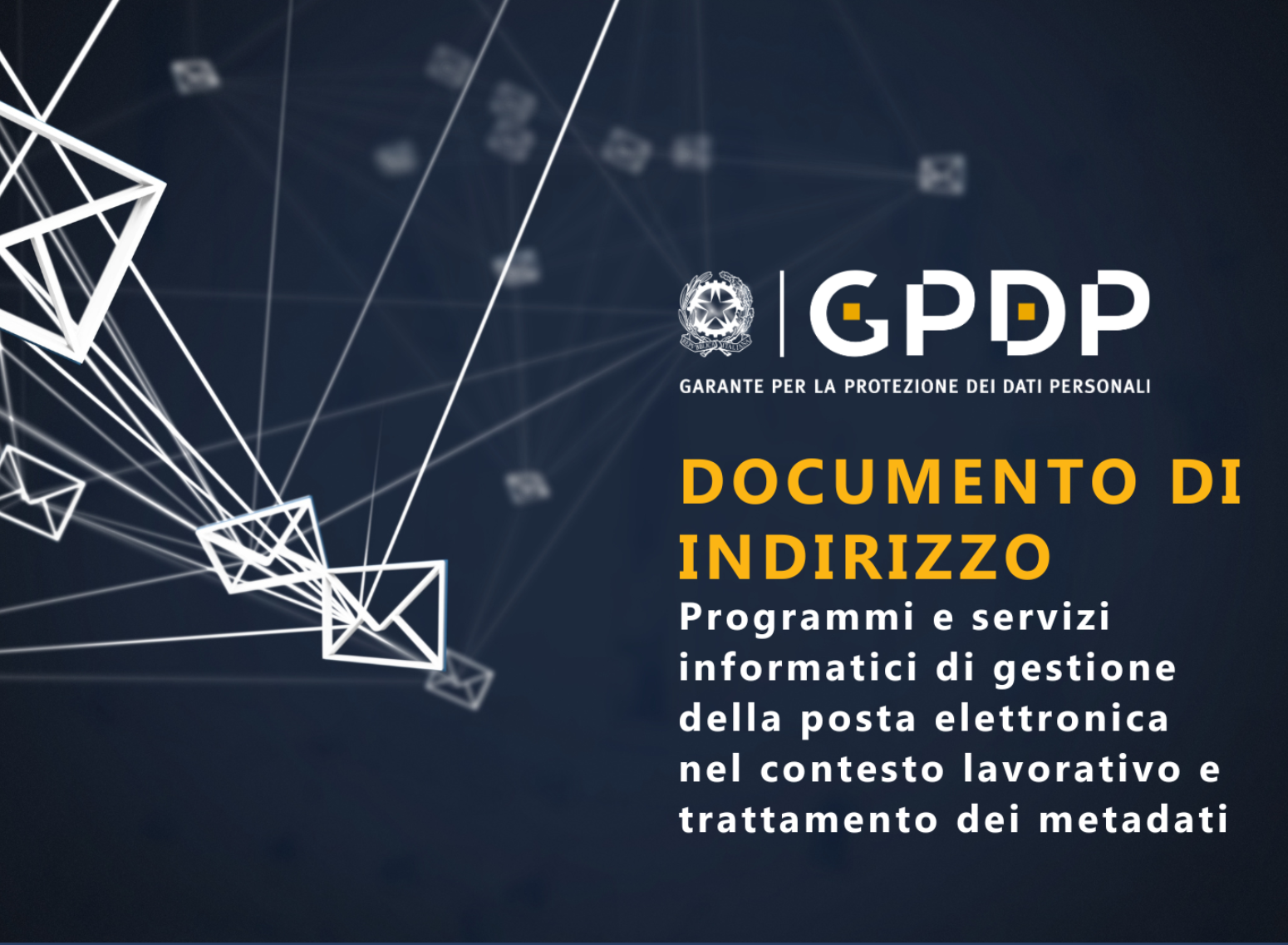 Documento di indirizzo: posta elettronica nel contesto lavorativo