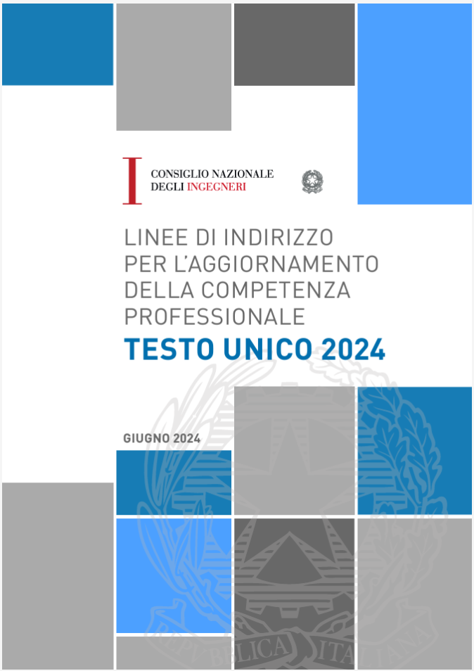 Linee di indirizzo per l’aggiornamento della competenza professionale - Testo Unico 2024