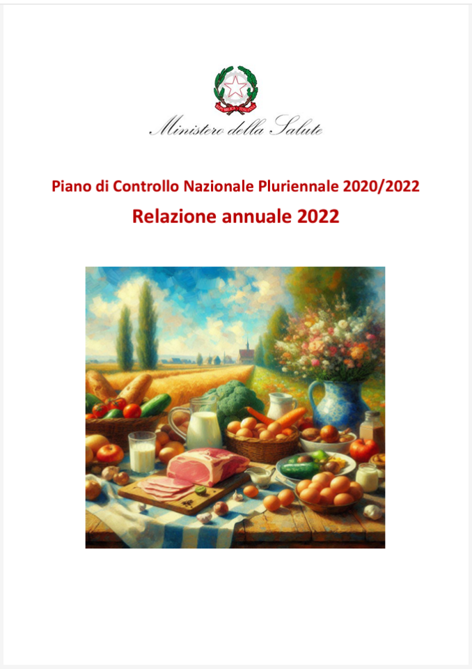 Piano di Controllo Nazionale Pluriennale 2020 2022 Relazione annuale 2022 Piano di Controllo Nazionale Pluriennale 2020 2022 Relazione annuale 2022