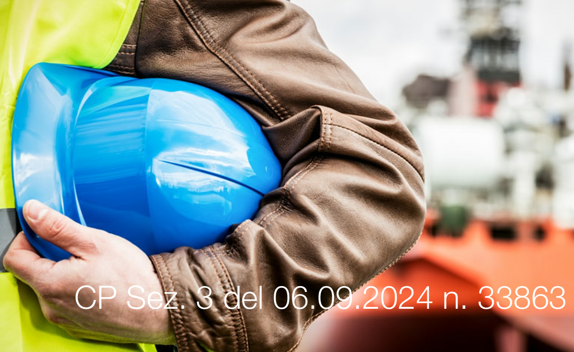 Sentenza CP n. 33863 del 06 settembre 2024 