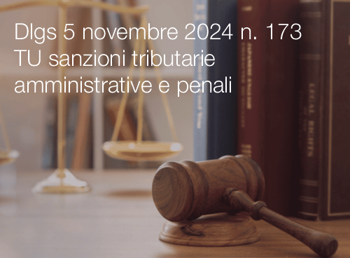 Decreto Legislativo 5 novembre 2024 n. 173 