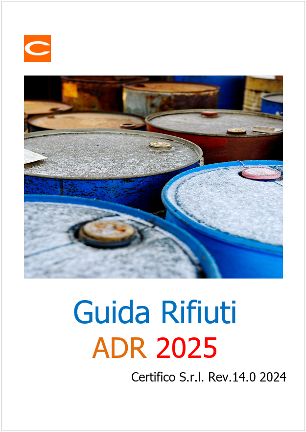 Cover Guida rifiuti ADR 2025