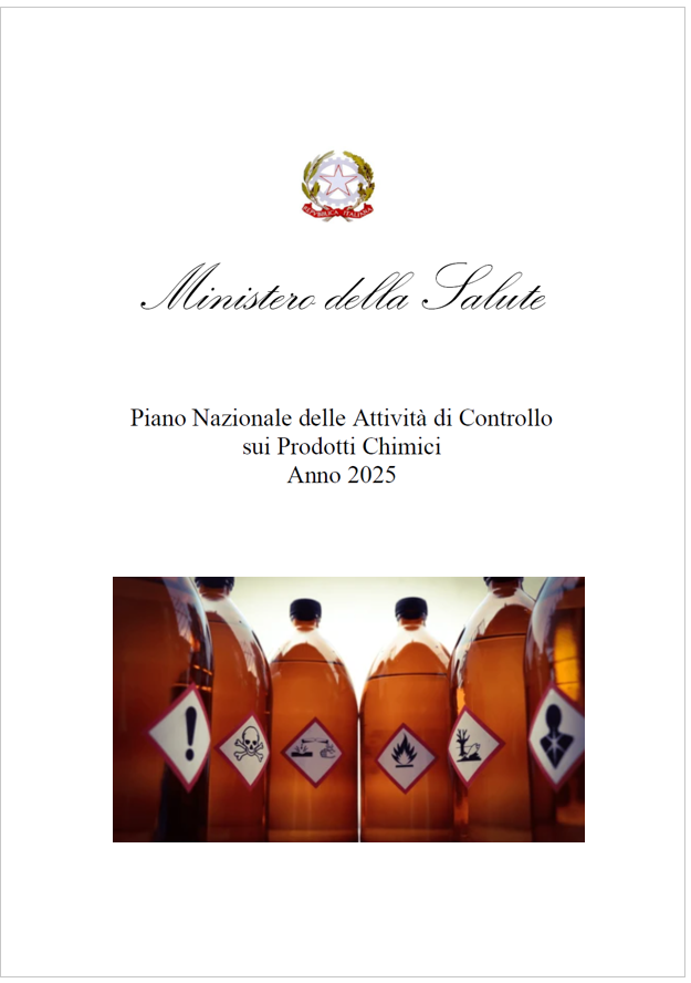 Piano nazionale delle attivit di controllo sui prodotti chimici 2025 Piano nazionale delle attivit di controllo sui prodotti chimici 2025