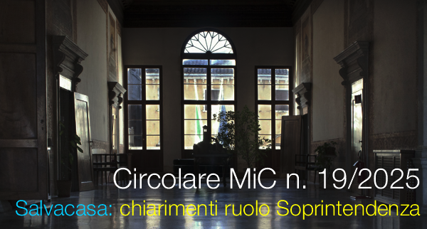 Circolare MiC n  19 2025 Soprintendenza
