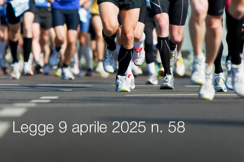 Legge 9 aprile 2025 n 58 Legge 9 aprile 2025 n 58