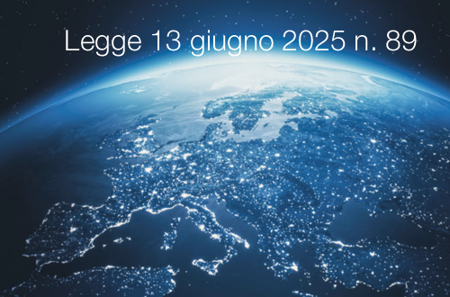 Legge 13 giugno 2025 n. 89 