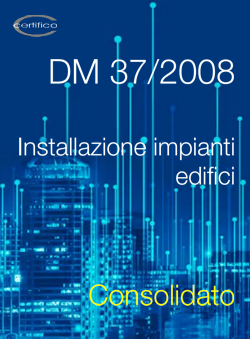 Decreto 37/2008 Impianti | Consolidato