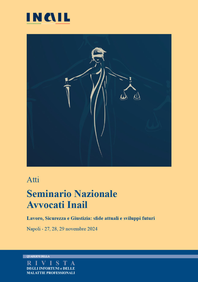 Atti del seminario nazionale avvocati Inail