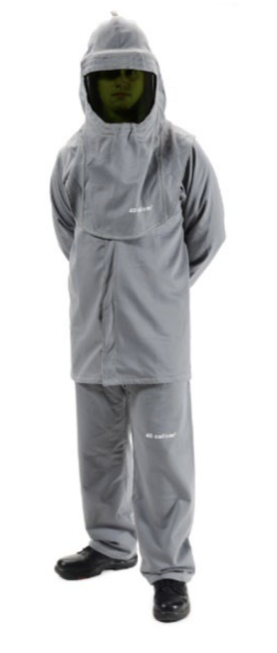 (Completo Cappuccio, Giacca e Pantalone per operazioni di sezionamento - CEI EN 61482-2)