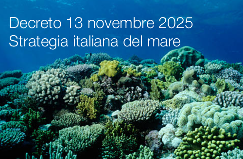Decreto 13 novembre 2025 Strategia italiana del mare  definizione traguardi