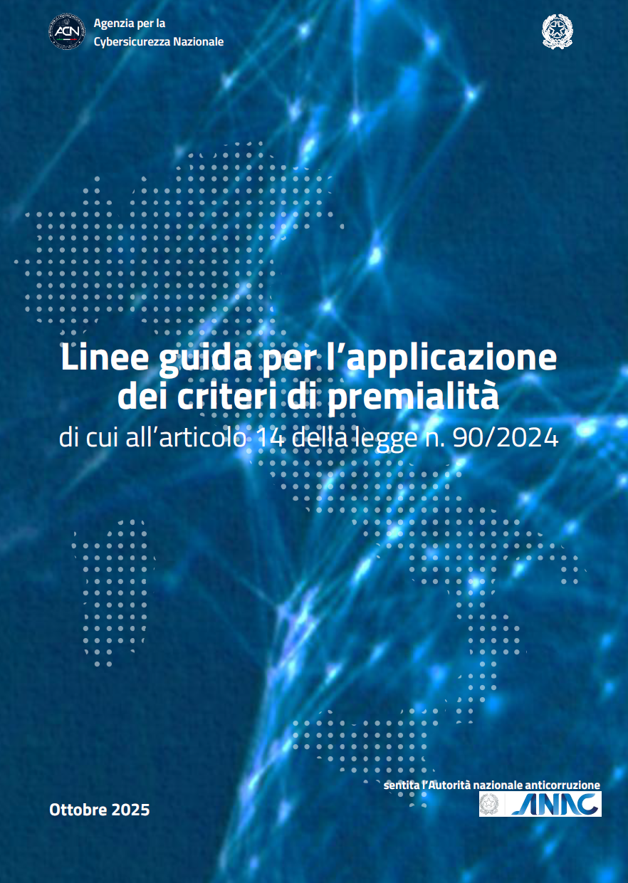 Linee guida per l’applicazione dei criteri di premialità