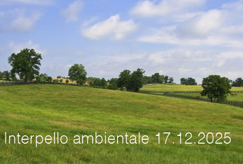 Interpello ambientale 17.12.2025 | Divieto di conversione superfici a pascolo permanente nei Siti Natura 2000