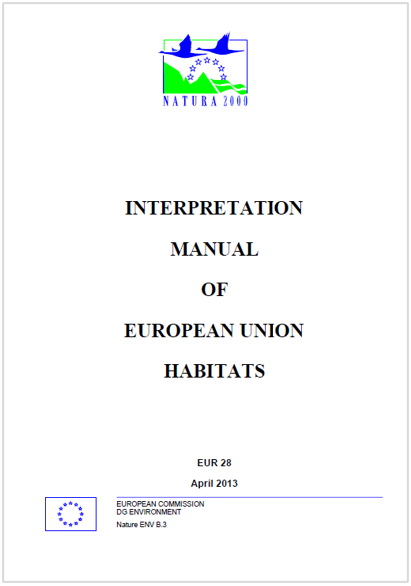 Interpretation Manual of European Union Habitats