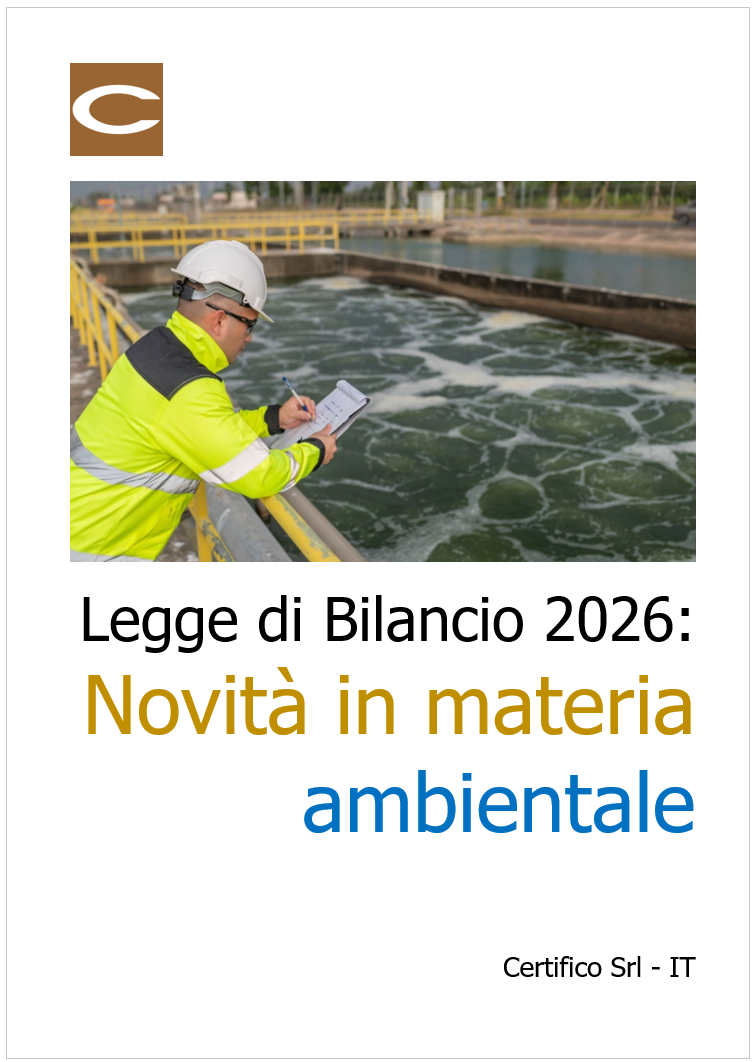 Legge di bilancio 2026: Novità in materia ambientale