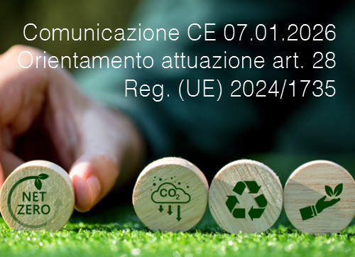 Comunicazione CE 07.01.2026 - Orientamento attuazione articolo 28 regolamento (UE) 2024/1735