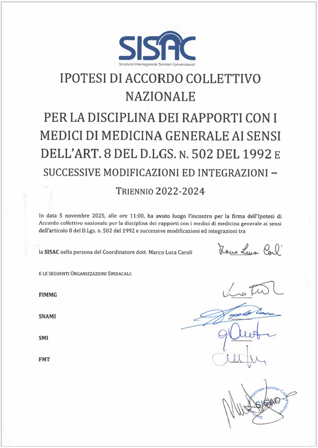 Intesa n. 1/CSR del 15 gennaio 2026