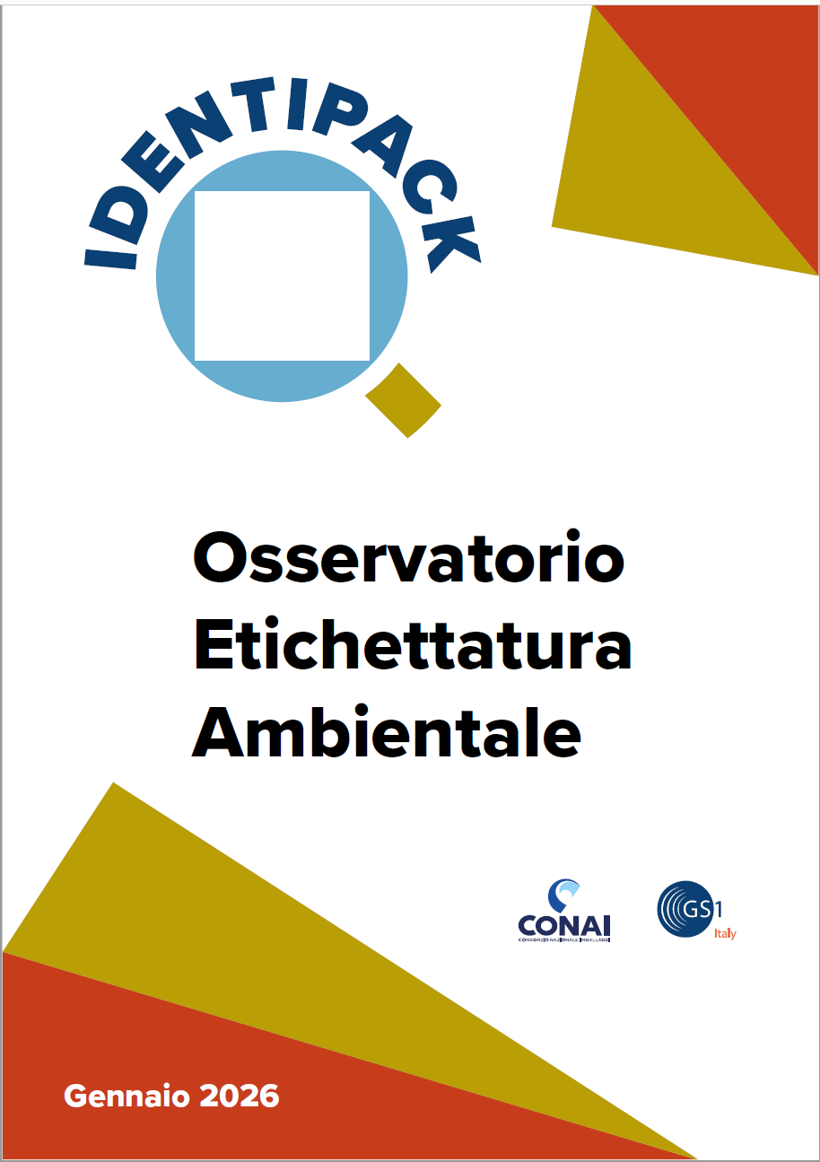 Report Identipack Osservatorio Etichettatura ambientale
