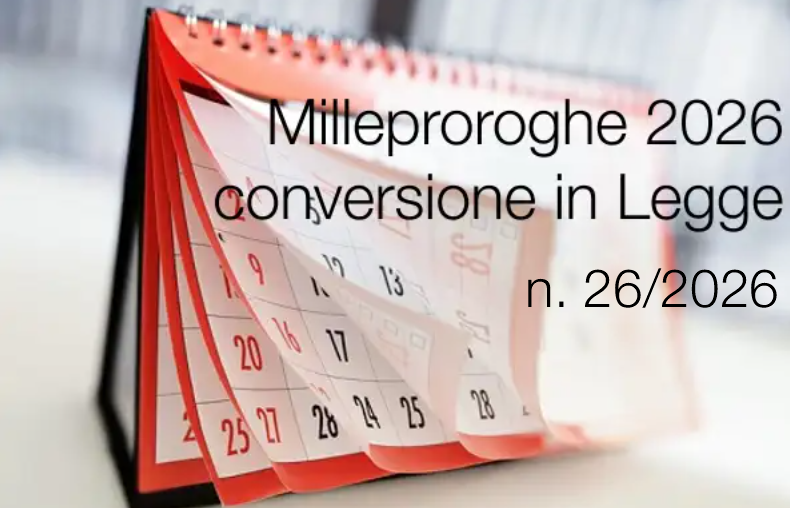 Legge 27 febbraio 2026 n. 26