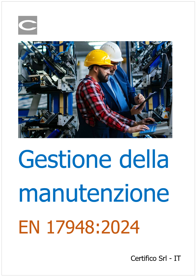 Gestione della manutenzione / EN 17948:2024
