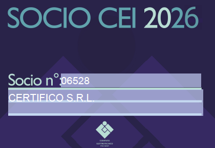 Tessera socio CEI 2026