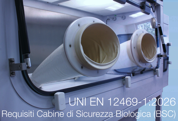UNI EN 12469-1:2026  Requisiti Cabine di sicurezza biologica (BSC)