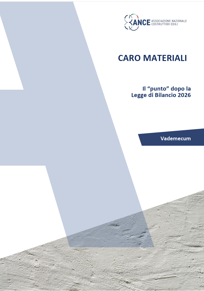 Vademecum ANCE | Caro materiali