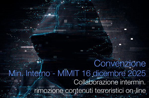Convenzione Min. Interno - MIMIT 16 dicembre 2025