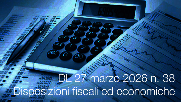 Decreto-Legge 27 marzo 2026 n. 38