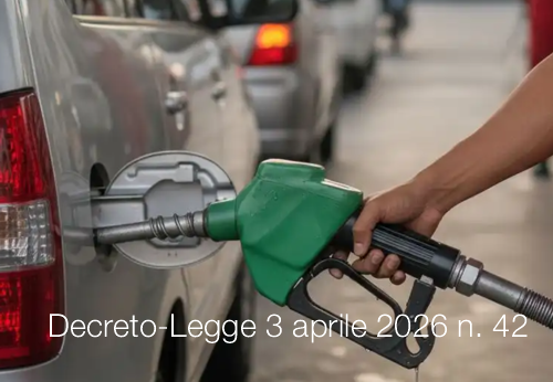 Decreto-Legge 3 aprile 2026 n. 42
