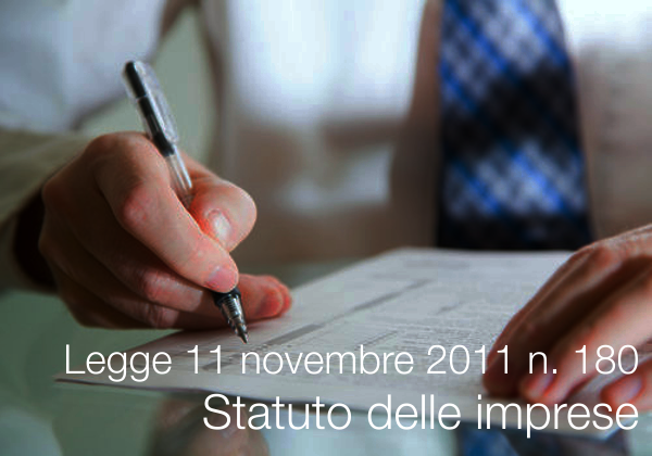 Legge 11 novembre 2011 n. 180