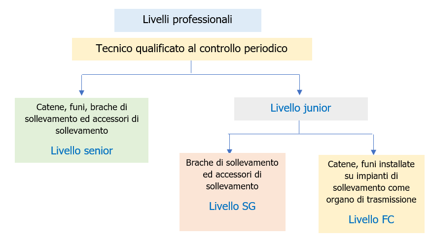 Schema 1 - Livelli professionali