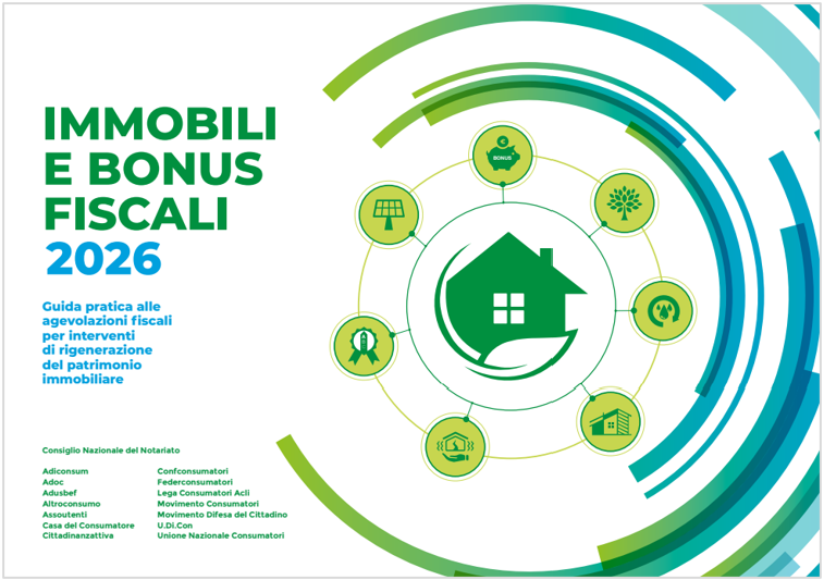 Vademecum Notariato Immobili e bonus fiscali 2026