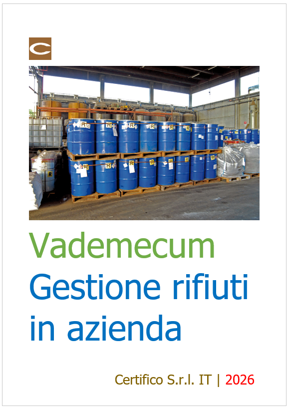 Vademecum gestione rifiuti in azienda