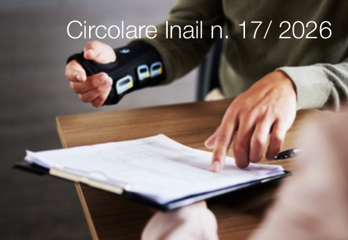 Circolare Inail n. 17 del 29 aprile 2026