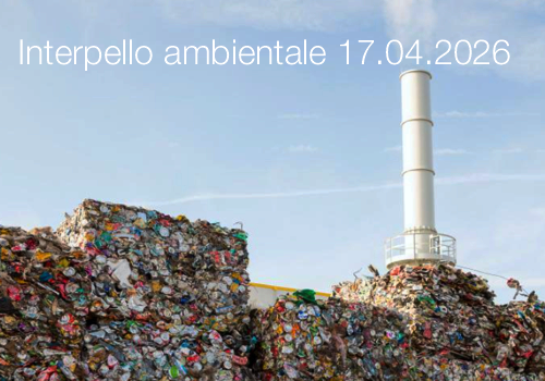 Interpello ambientale 17.04.2026 - VAS e variante urbanistica impianti di smaltimento e recupero rifiuti