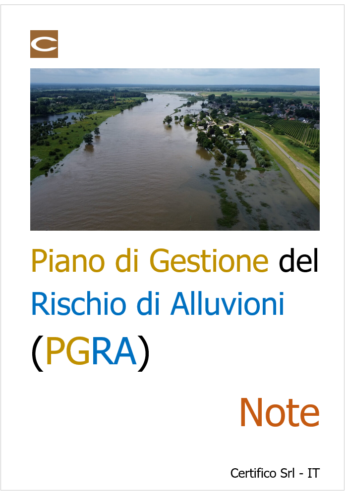 Piano di Gestione del Rischio di Alluvioni (PGRA) / Note