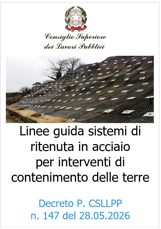 Linee guida sistemi di ritenuta in acciaio per interventi di contenimento delle terre