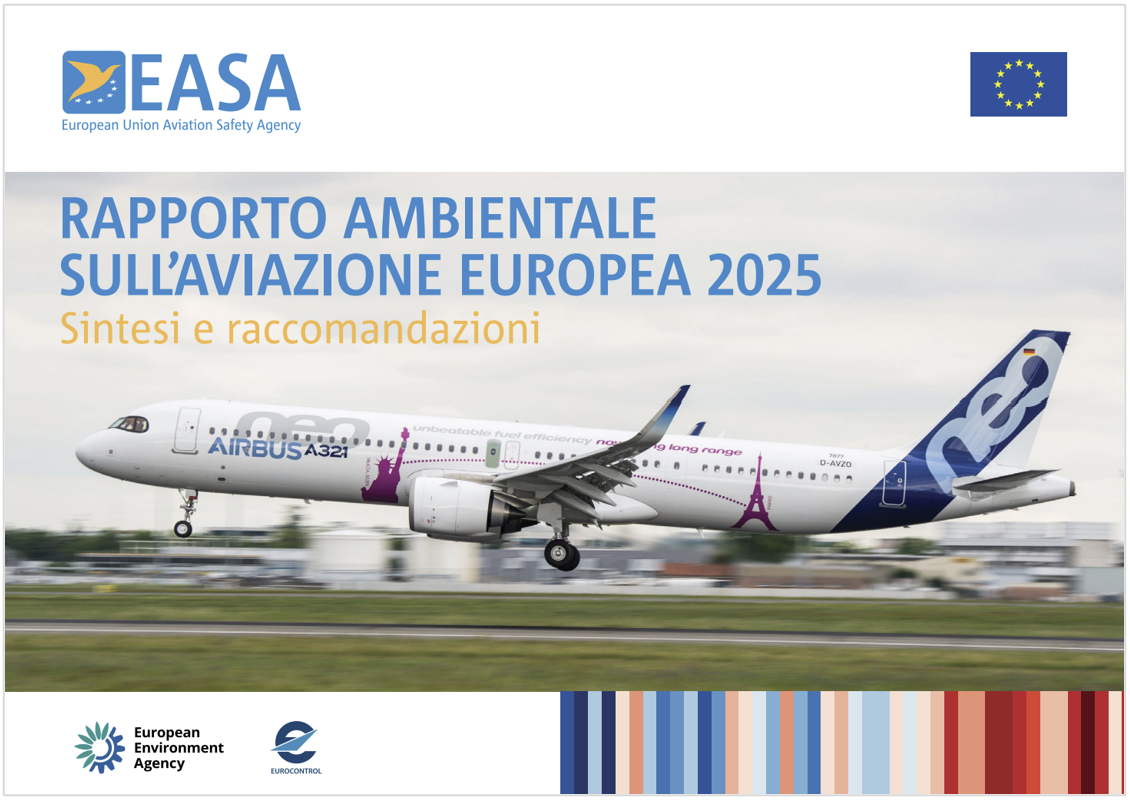 Rapporto ambientale sull’aviazione europea / EASA 2025 