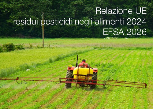 Relazione UE sui residui di pesticidi negli alimenti 2024