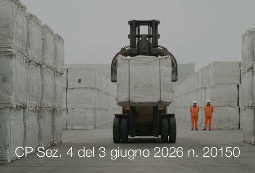 Cassazione Penale Sez. 4 del 3 giugno 2026 n. 20150