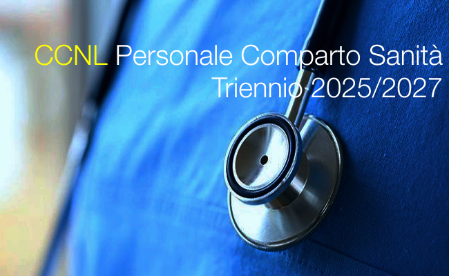 CCNL Personale del Comparto Sanità - Triennio 2025/2027