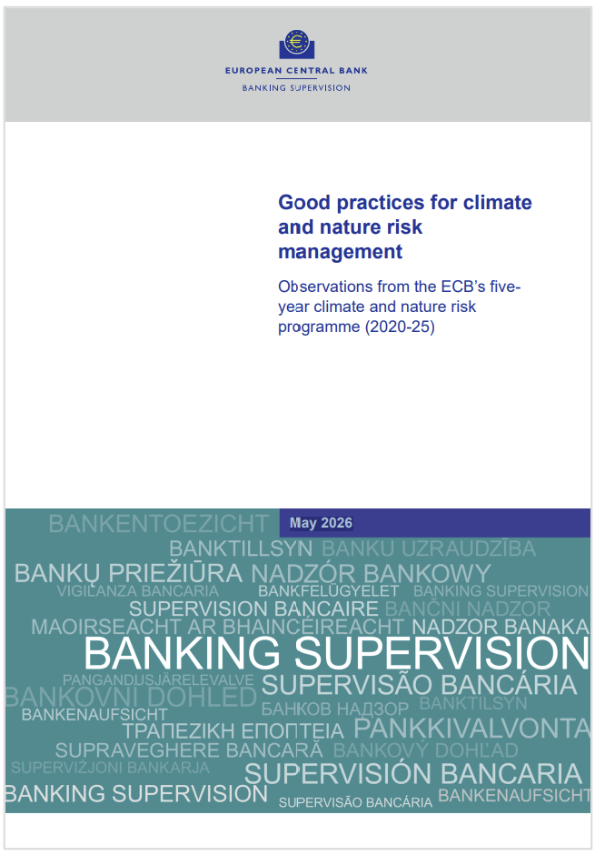 Good practices for climate and nature risk management