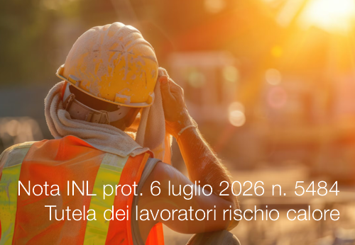 Nota INL prot. 6 luglio 2026 n. 5484 