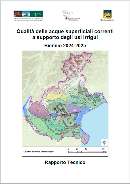 Qualità delle acque superficiali correnti a supporto degli usi irrigui / ARPAV Biennio 2024-2025