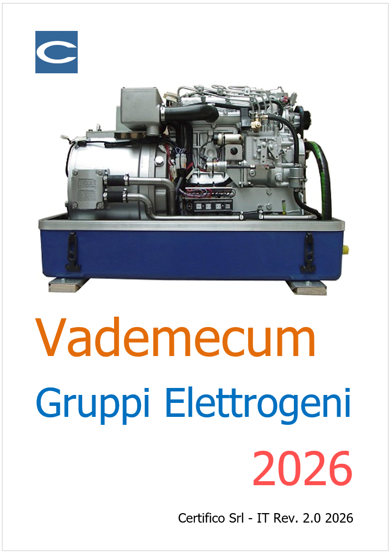 Vademecum Gruppi elettrogeni